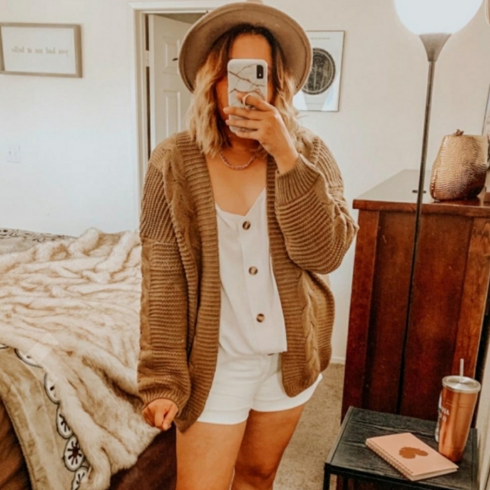 🆕️ Open Front Cardigan Sweater